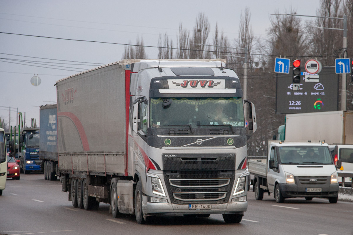 Латвия, № KR-1400 — Volvo ('2012) FH.500