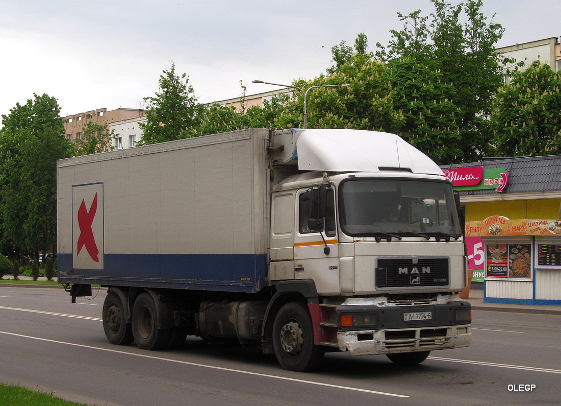 Могилёвская область, № АІ 7774-6 — MAN F90 19.372