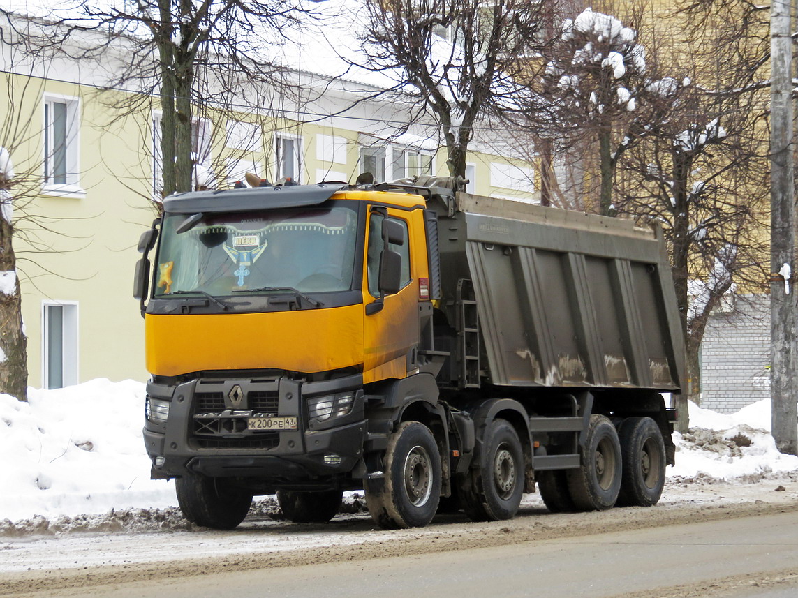 Кировская область, № К 200 РЕ 43 — Renault K-Series