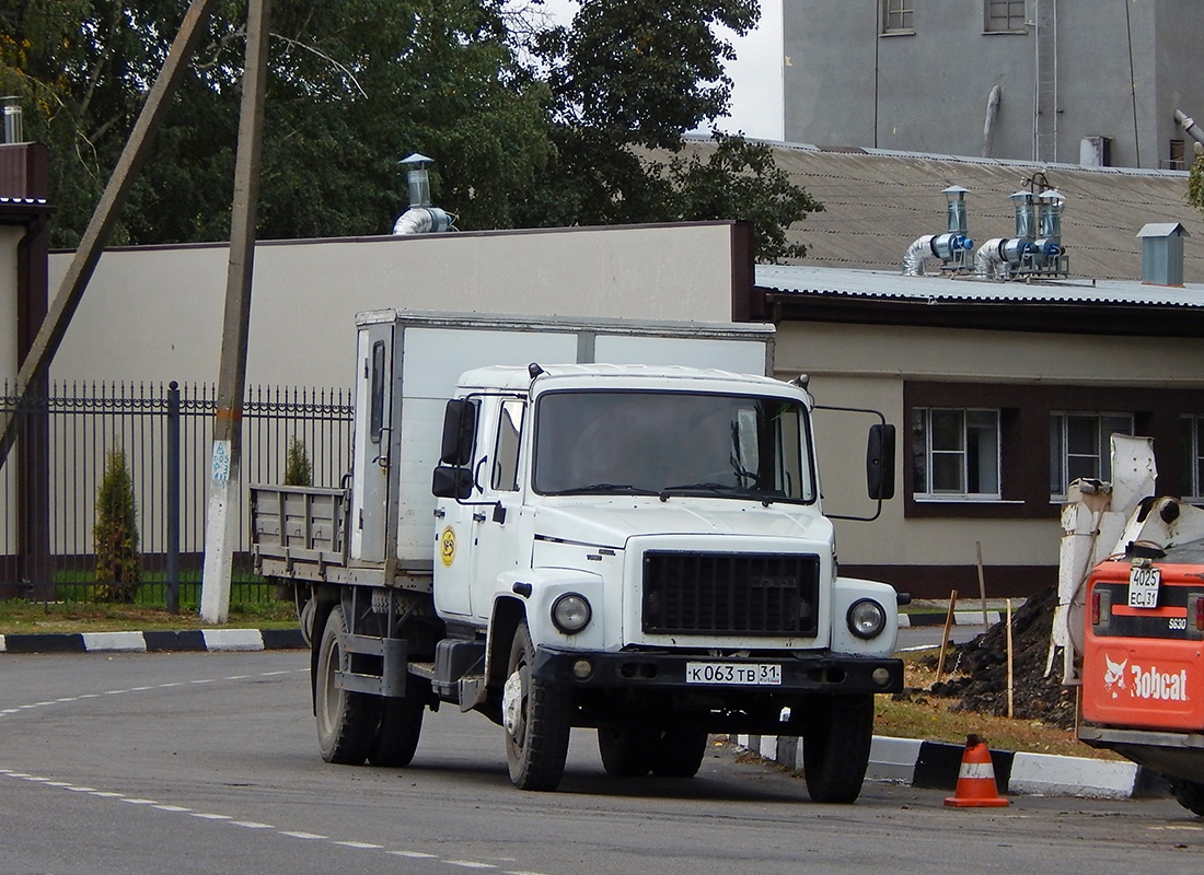 Белгородская область, № К 063 ТВ 31 — ГАЗ-3309