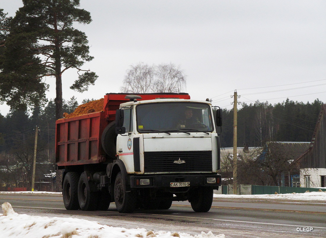 Минская область, № АК 3016-5 — МАЗ-5516 (общая модель)