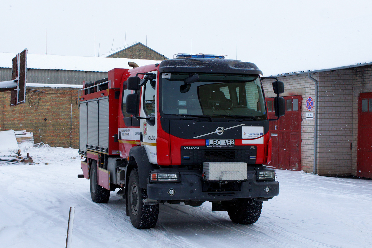 Литва, № LBO 492 — Volvo ('2013) FL