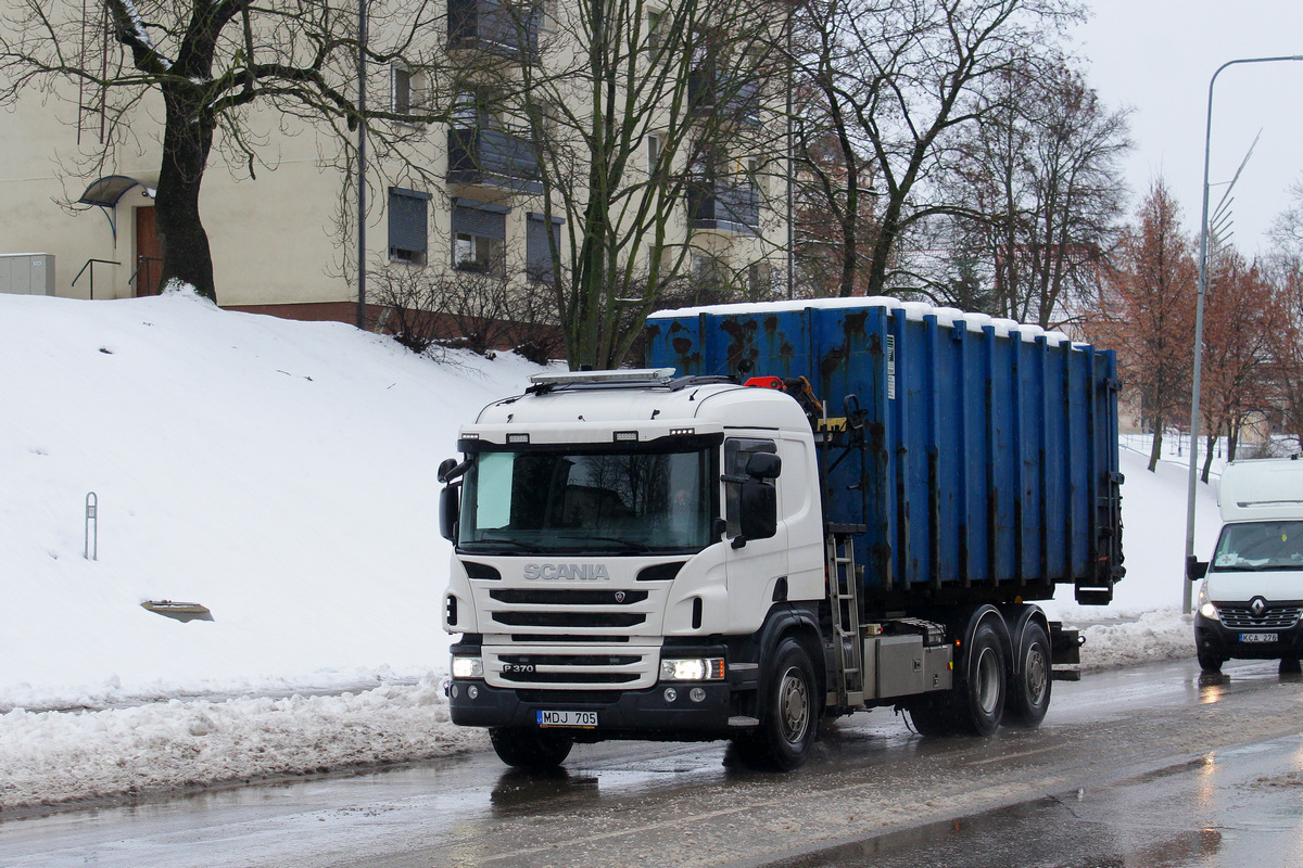 Литва, № MDJ 705 — Scania ('2011) P370