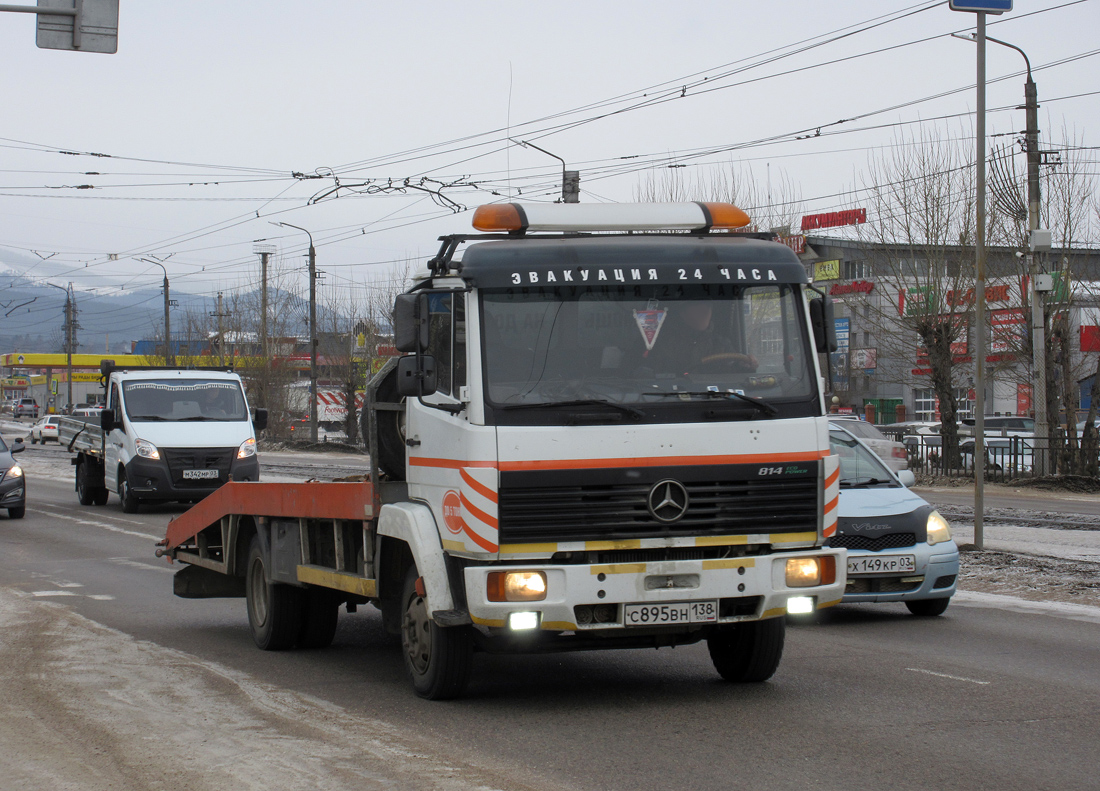 Бурятия, № С 895 ВН 138 — Mercedes-Benz LK 814