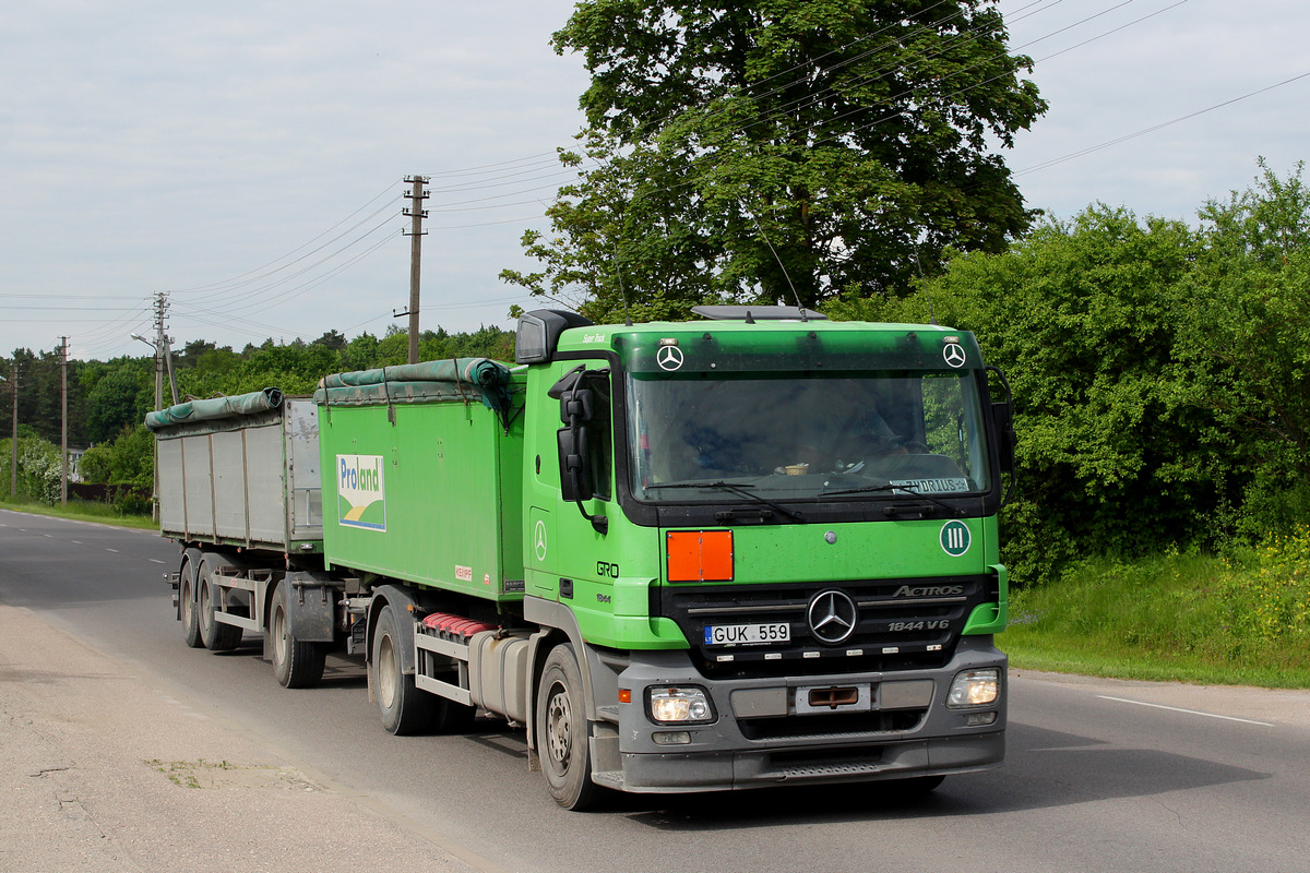 Литва, № GUK 559 — Mercedes-Benz Actros ('2003) 1844