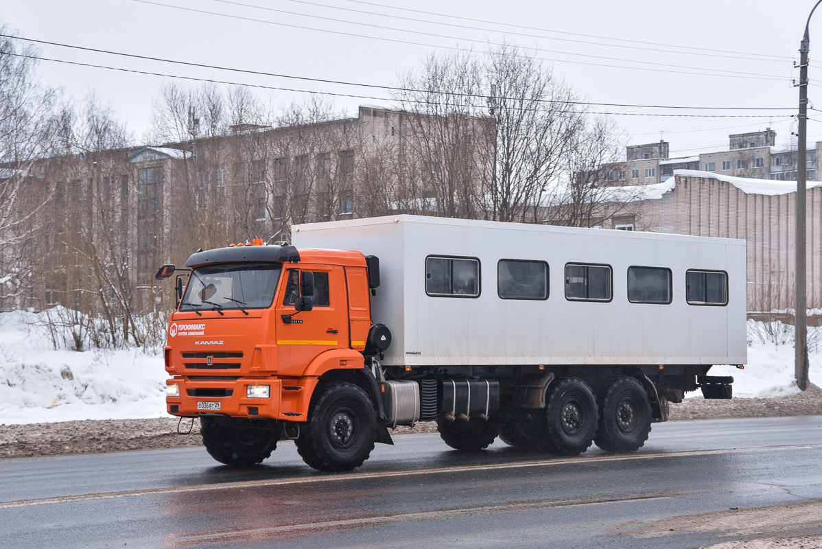 Архангельская область, № О 036 ЕС 29 — КамАЗ-43118-50