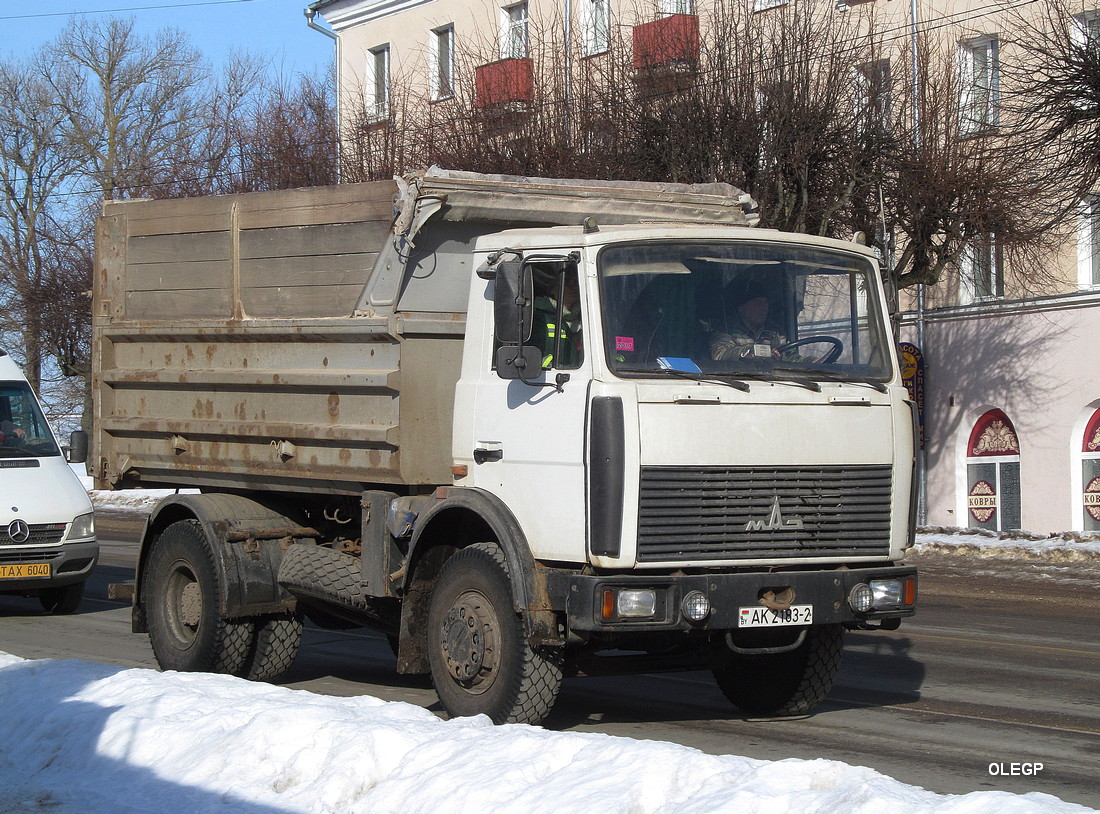 Витебская область, № АК 2183-2 — МАЗ-5551 (общая модель)