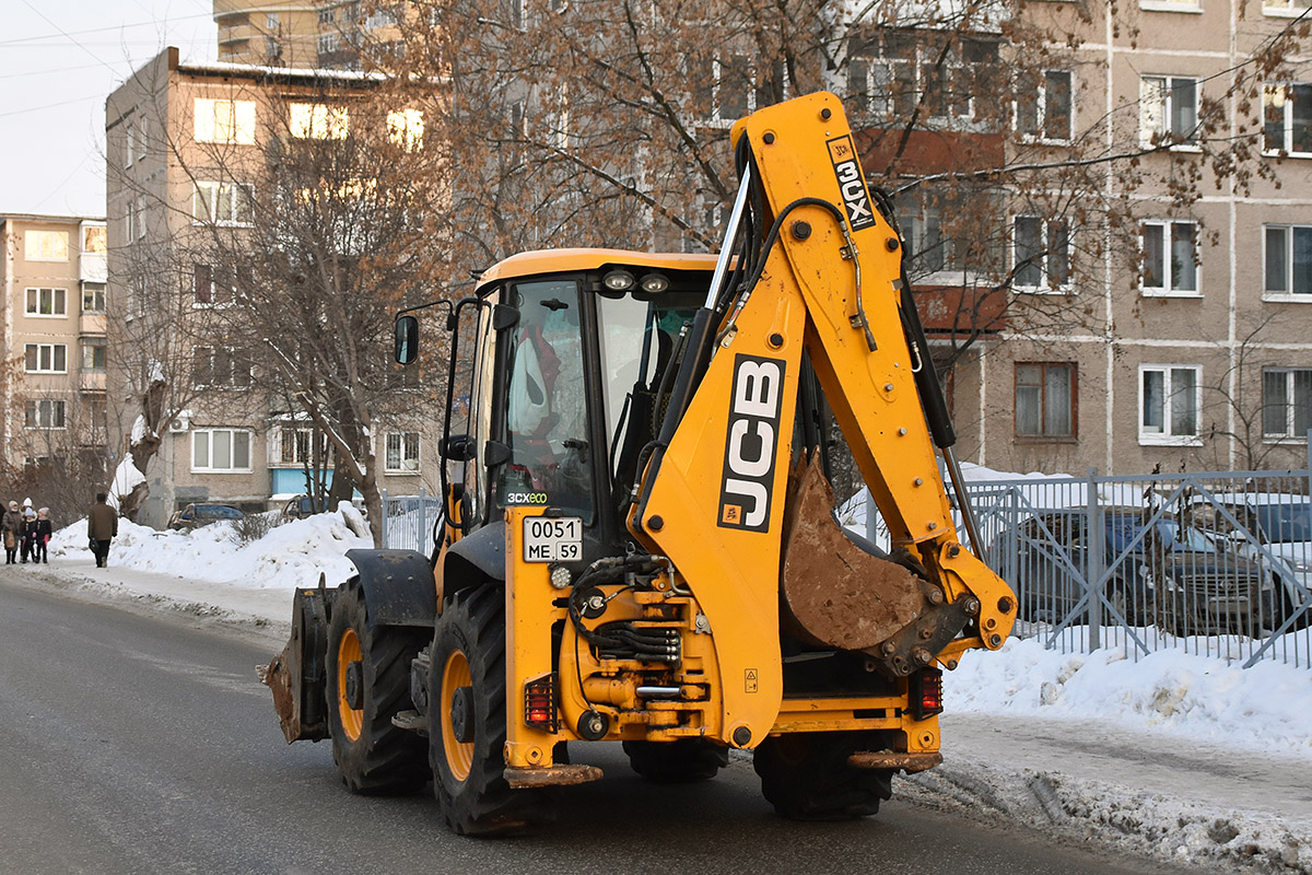 Пермский край, № 0051 МЕ 59 — JCB 3CX