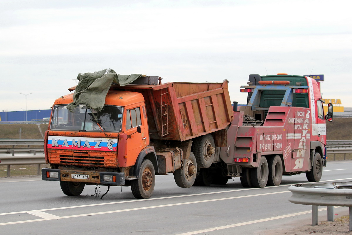 Санкт-Петербург, № Т 181 РТ 98 — КамАЗ-55111-02 [55111C]