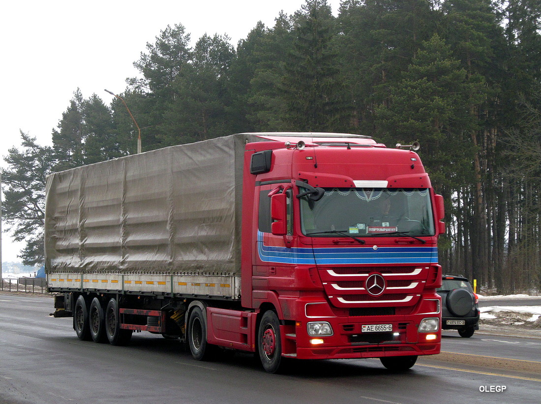 Могилёвская область, № АЕ 6655-6 — Mercedes-Benz Actros ('2009)