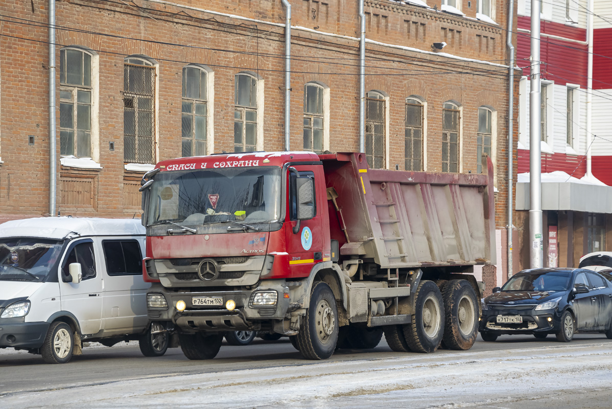 Башкортостан, № Р 764 ТМ 102 — Mercedes-Benz Actros ('2009) 3341