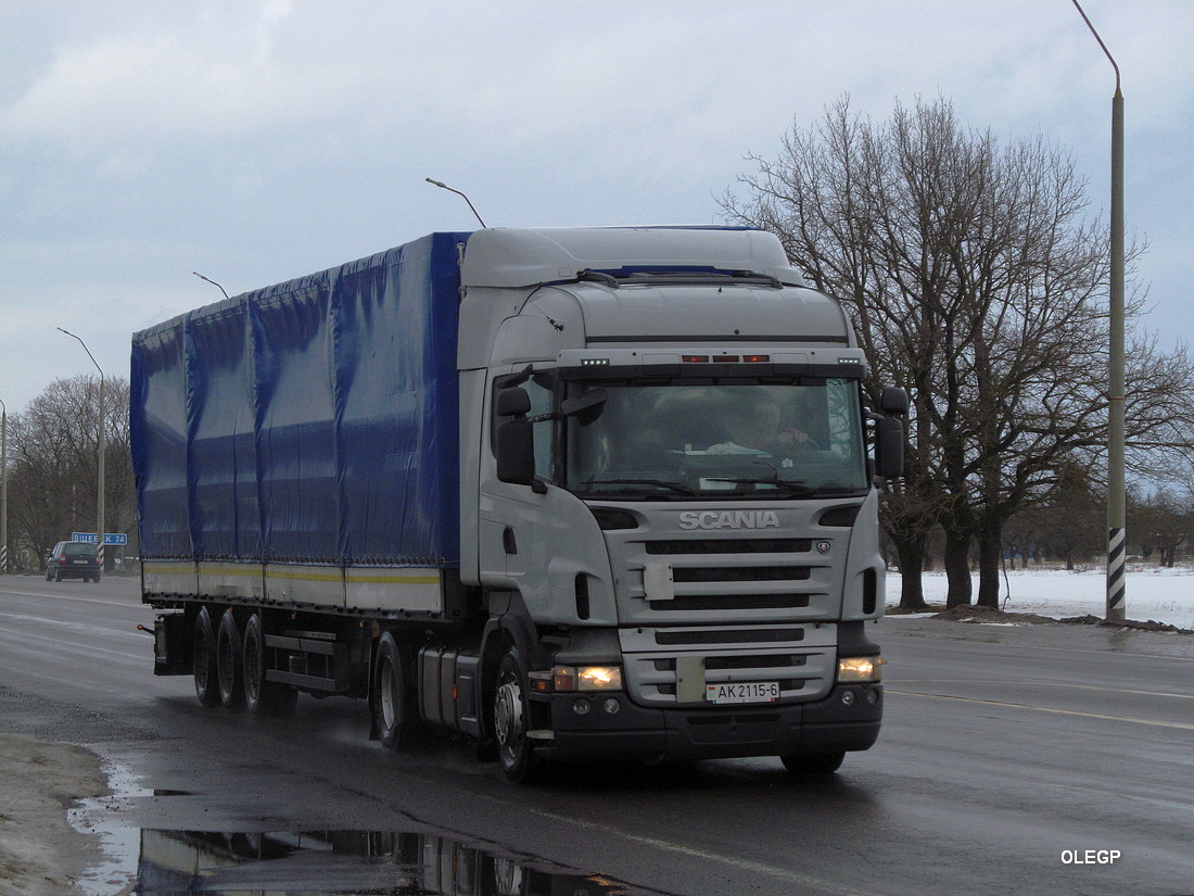 Могилёвская область, № АК 2115-6 — Scania ('2004, общая модель)