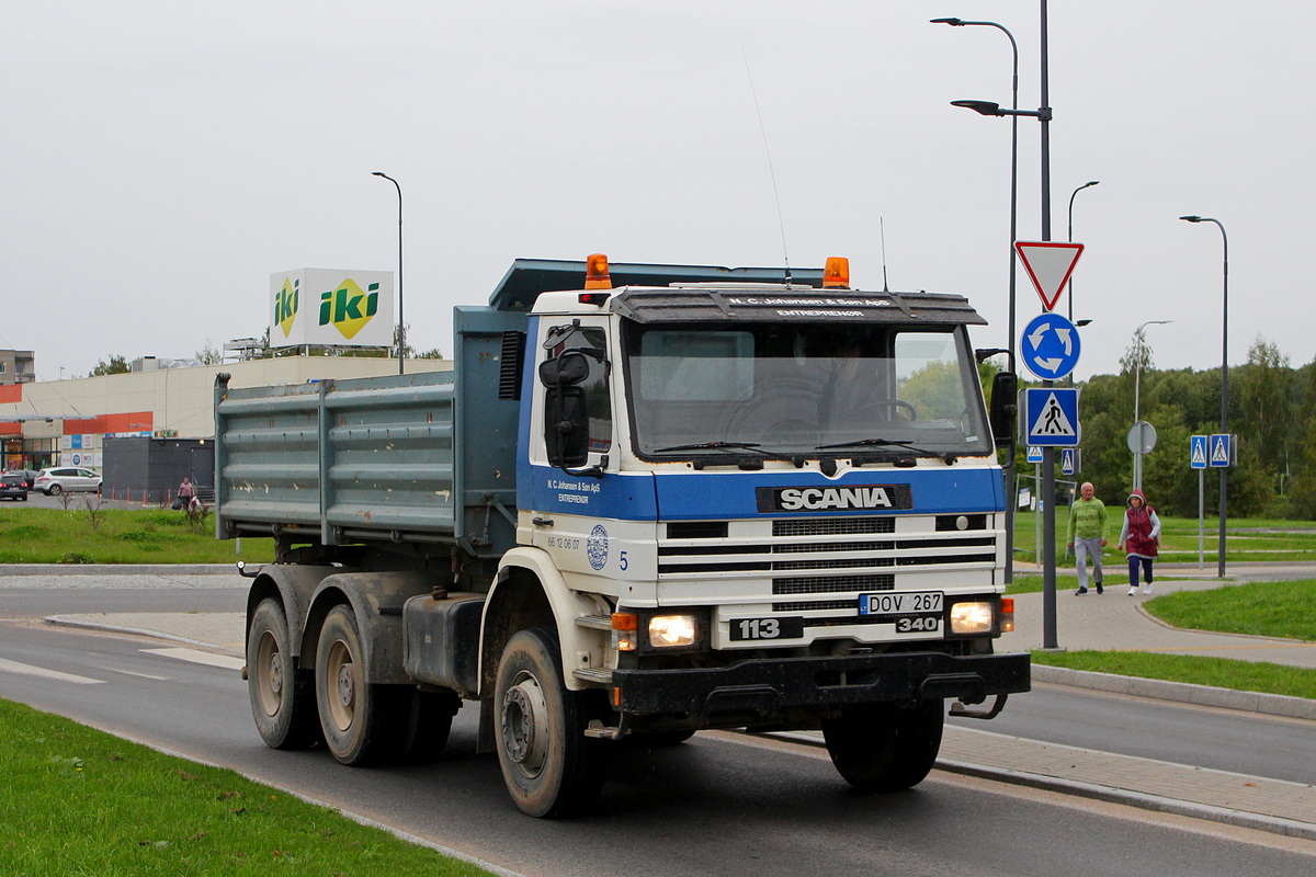 Литва, № DOV 267 — Scania (II) P113H