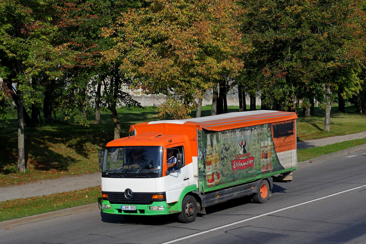 Литва, № LBM 882 — Mercedes-Benz Atego 815