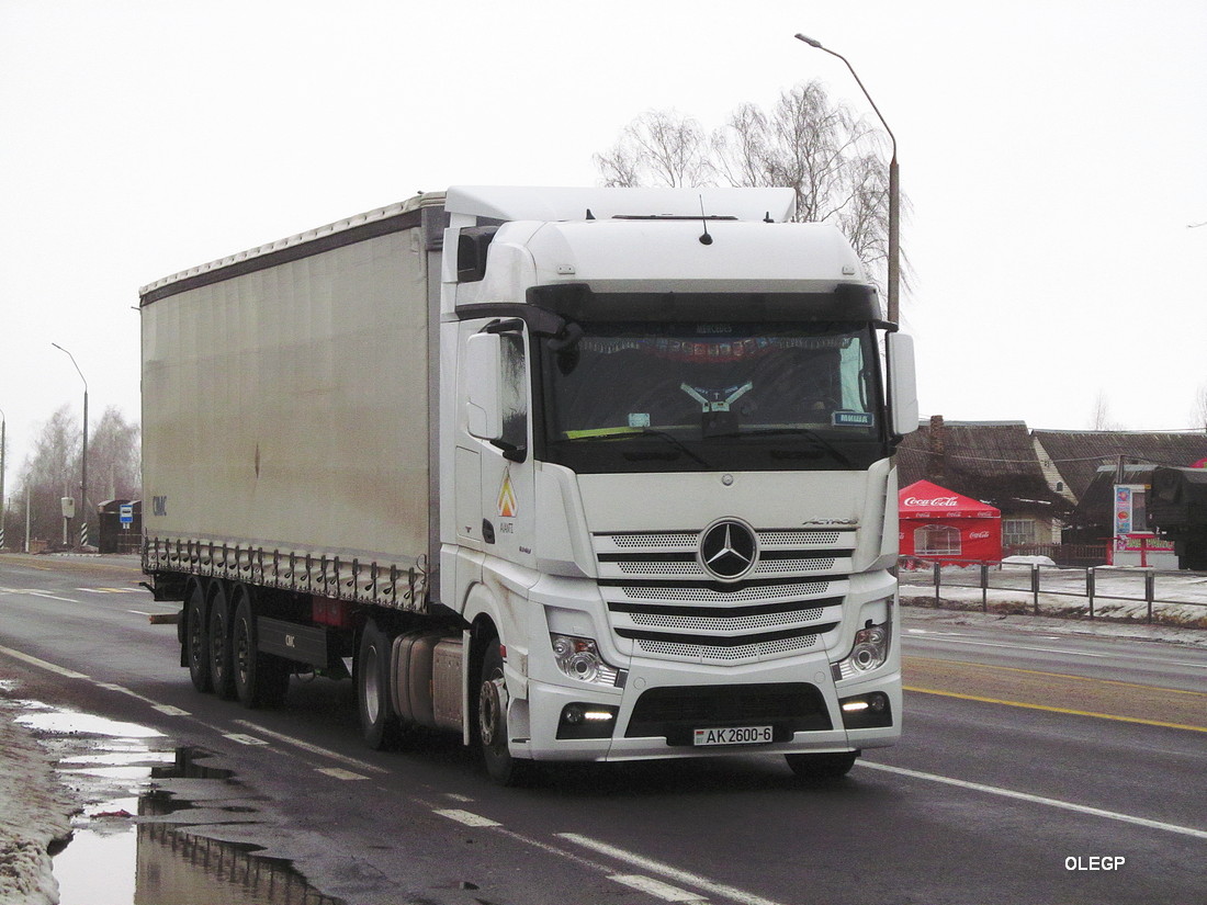 Могилёвская область, № АК 2600-6 — Mercedes-Benz Actros ('2011) 1845