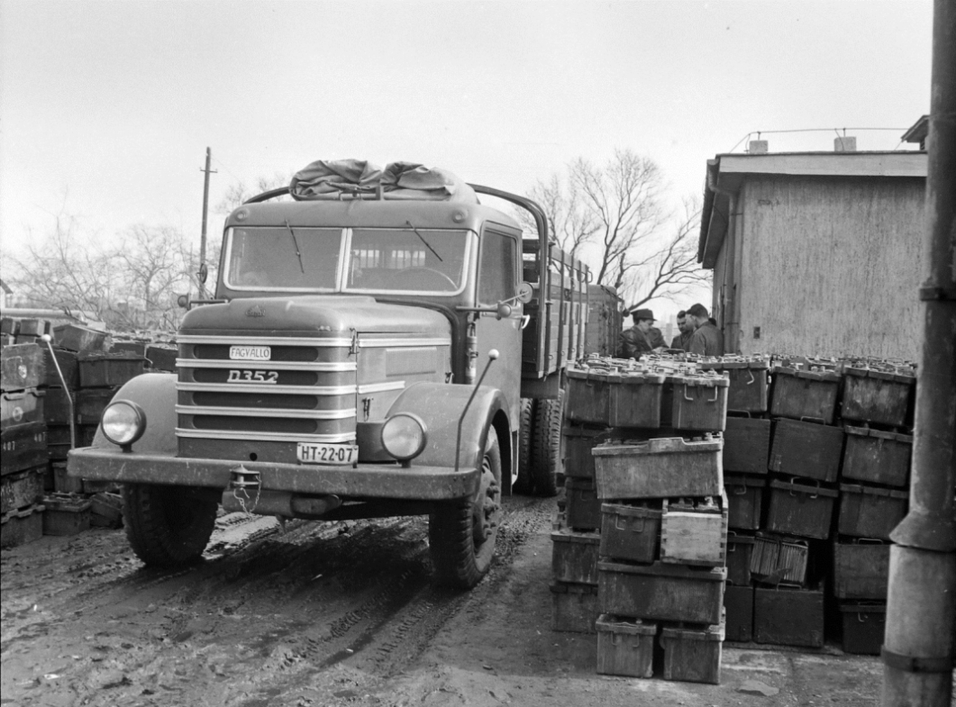 Венгрия, № HT-22-07 — Csepel D-352; Венгрия — Исторические фотографии (Автомобили)