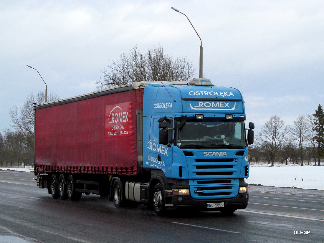 Польша, № WO 49929 — Scania ('2004) R440