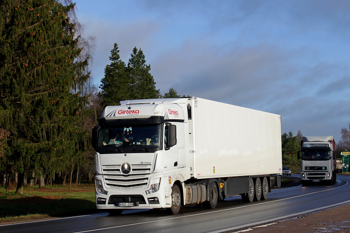 Литва, № KNZ 039 — Mercedes-Benz Actros ('2011) 1845