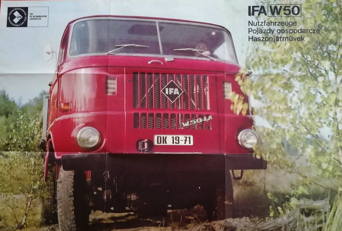 Германия, № DK 19-71 — IFA W50LA/K, LA/Z