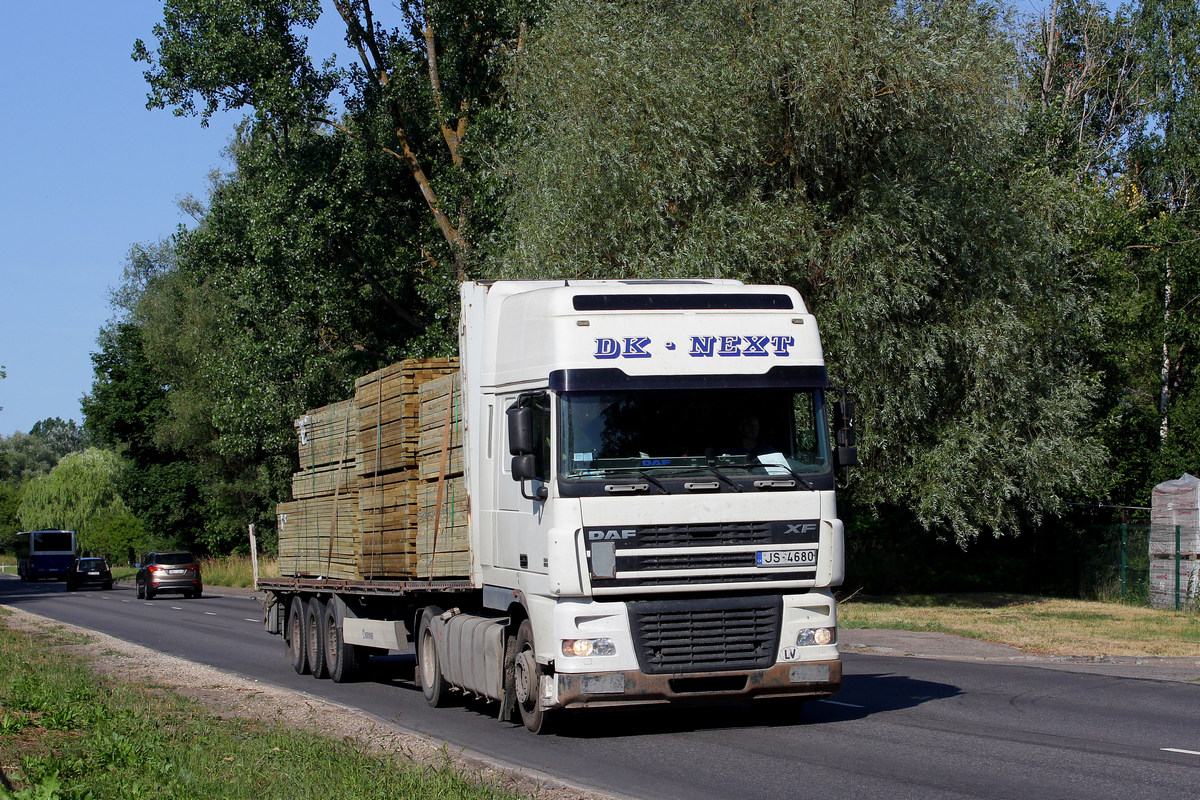 Латвия, № JS-4680 — DAF XF95 FT