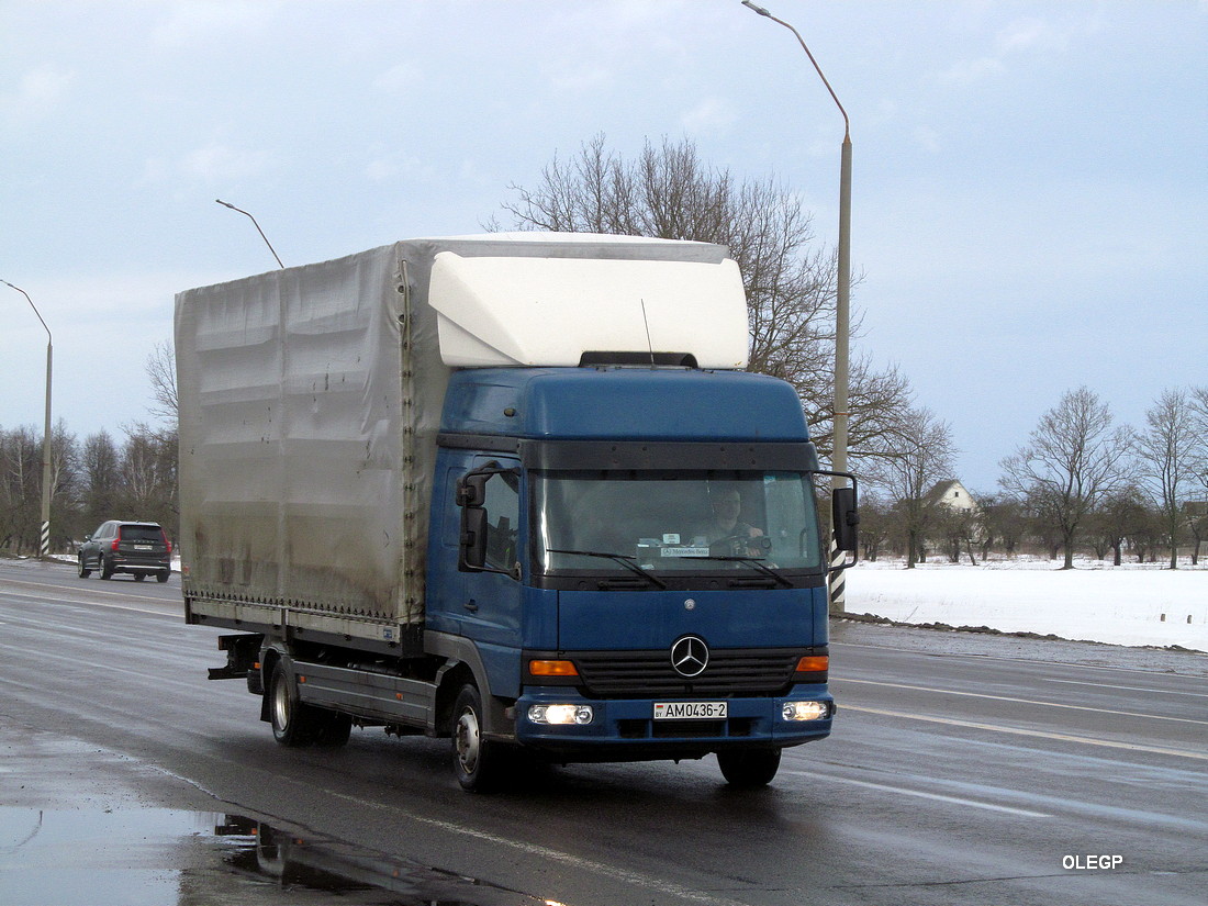 Витебская область, № АМ 0436-2 — Mercedes-Benz Atego (общ.м)