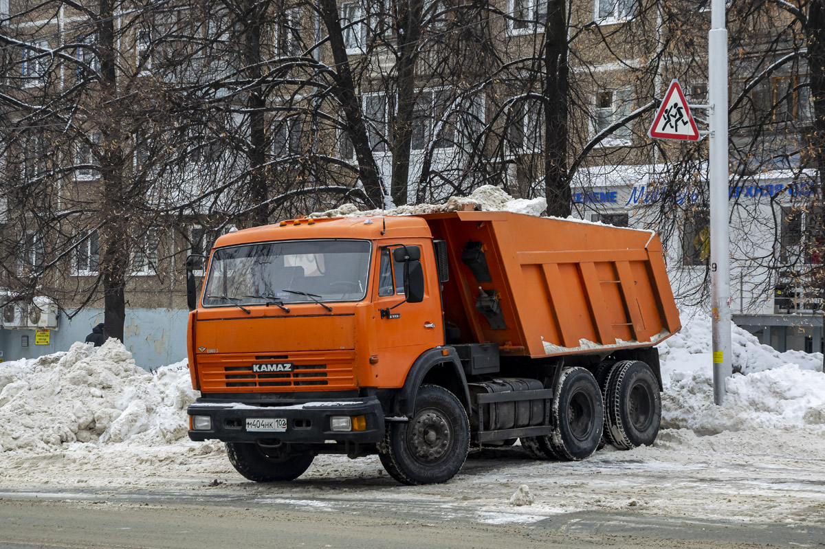 Башкортостан, № М 404 НК 102 — КамАЗ-65115 [651150]