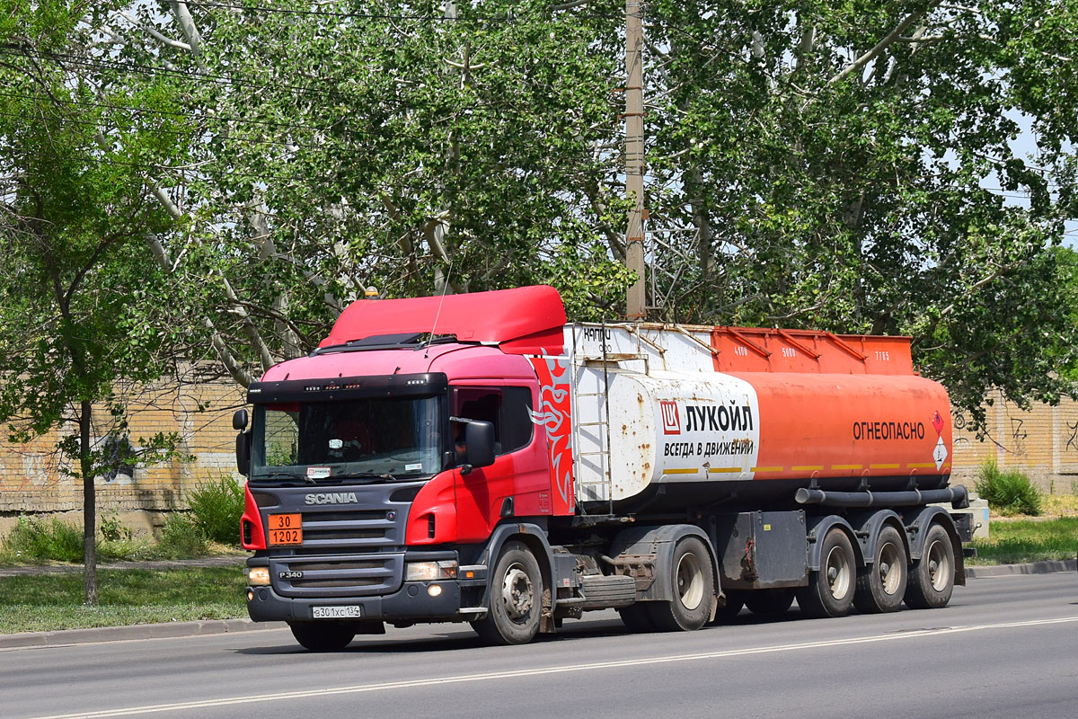 Волгоградская область, № В 301 ХС 134 — Scania ('2004) P340