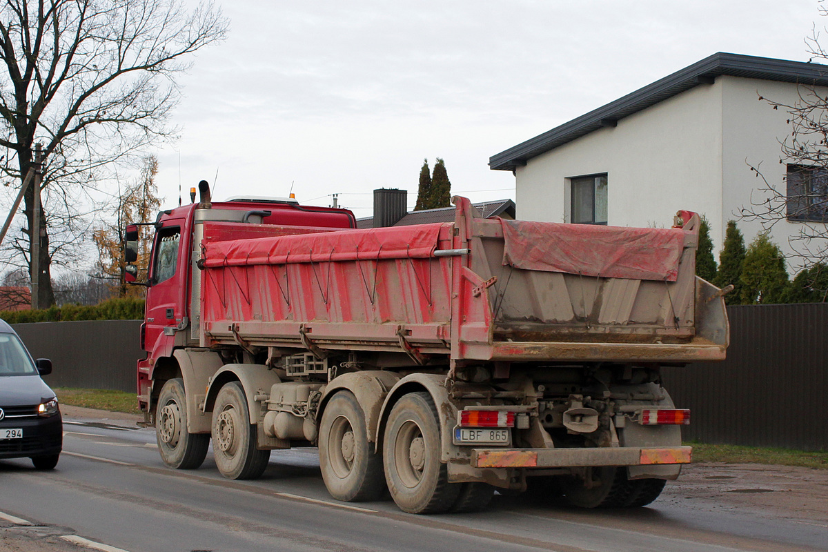 Литва, № LBF 865 — Mercedes-Benz Axor (общ.м)