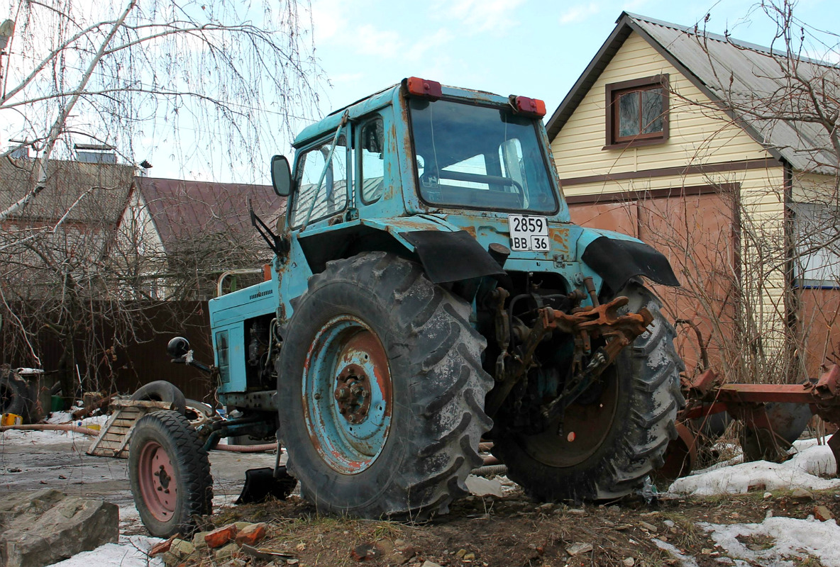 Воронежская область, № 2859 ВВ 36 — МТЗ-82