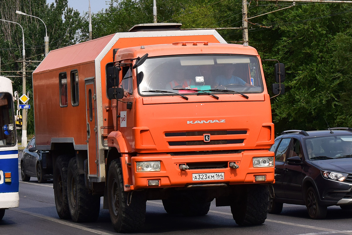 Волгоградская область, № А 323 КМ 164 — КамАЗ-43118-46