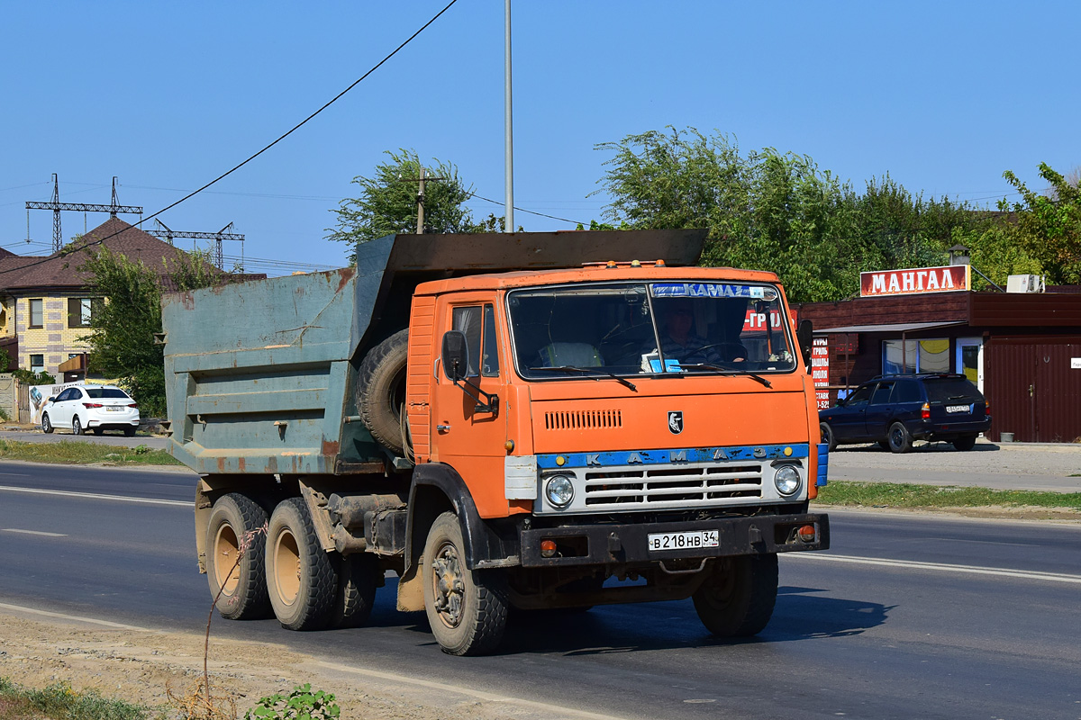 Волгоградская область, № В 218 НВ 34 — КамАЗ-5511