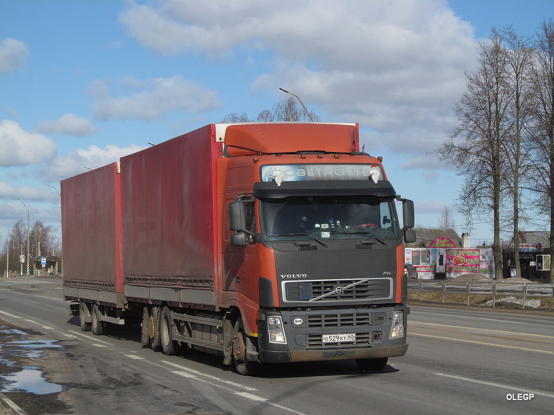 Псковская область, № О 529 КУ 60 — Volvo ('2002) FH12.440