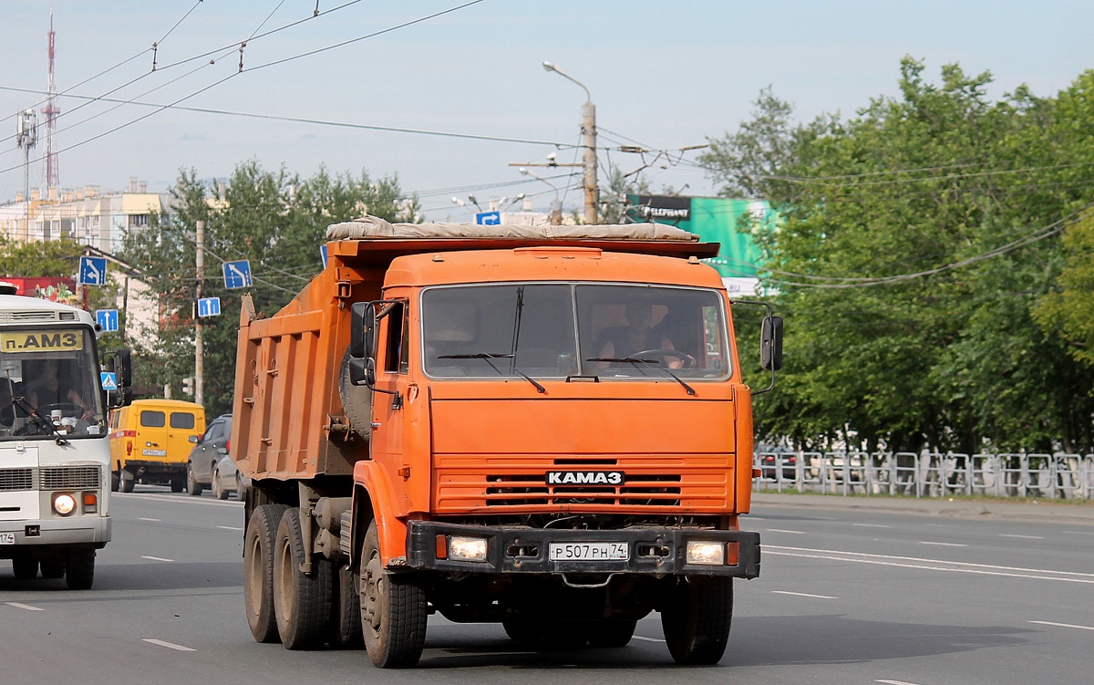 Челябинская область, № Р 507 РН 74 — КамАЗ-65115-02 [65115C]