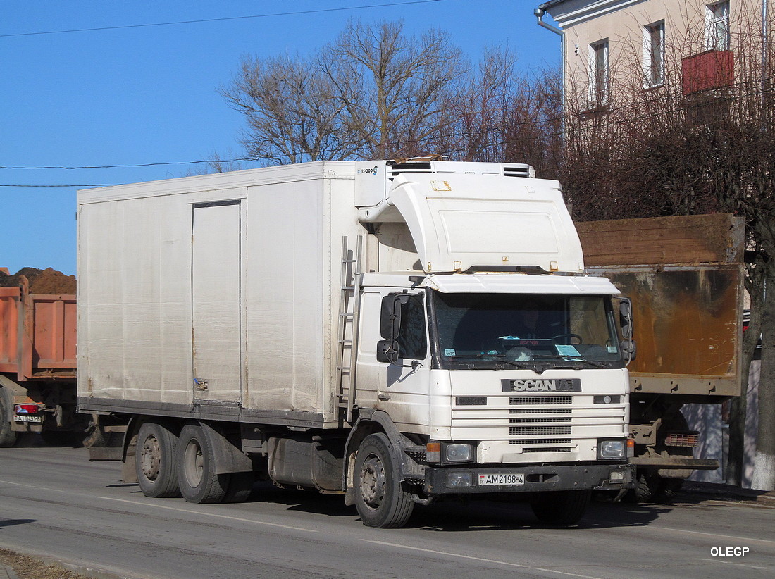 Гродненская область, № АМ 2198-4 — Scania (II) (общая модель)