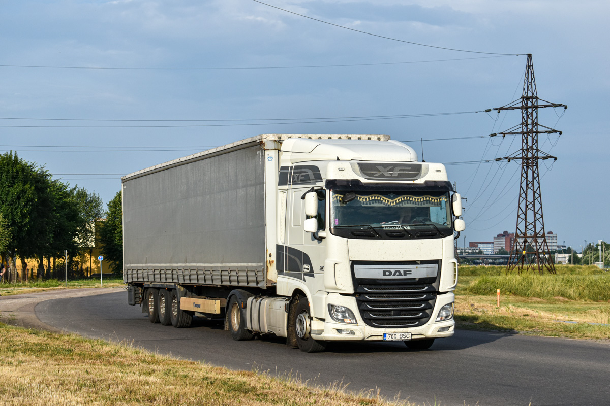 Эстония, № 760 BSC — DAF XF Euro6 FT