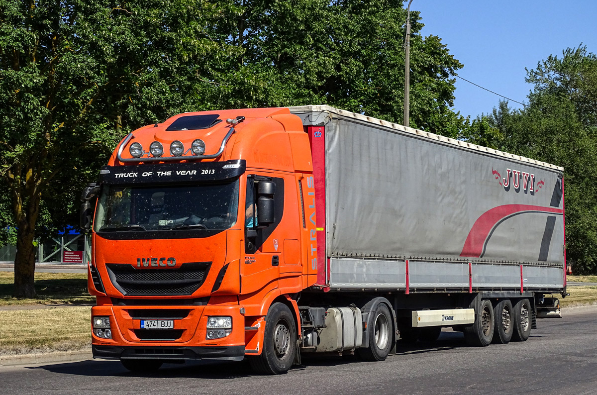 Эстония, № 474 BJJ — IVECO Stralis ('2007) 460