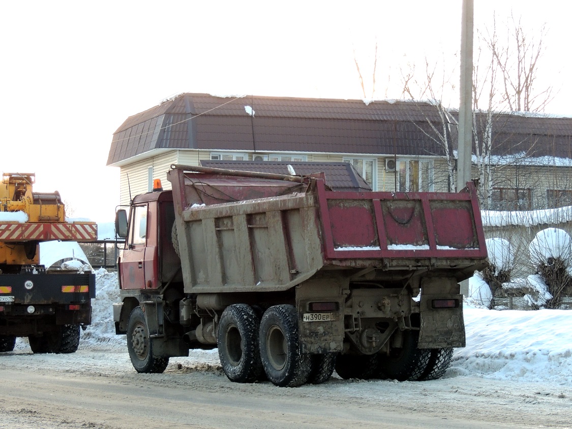 Удмуртия, № Н 390 ЕР 18 — Tatra 815-21AS01