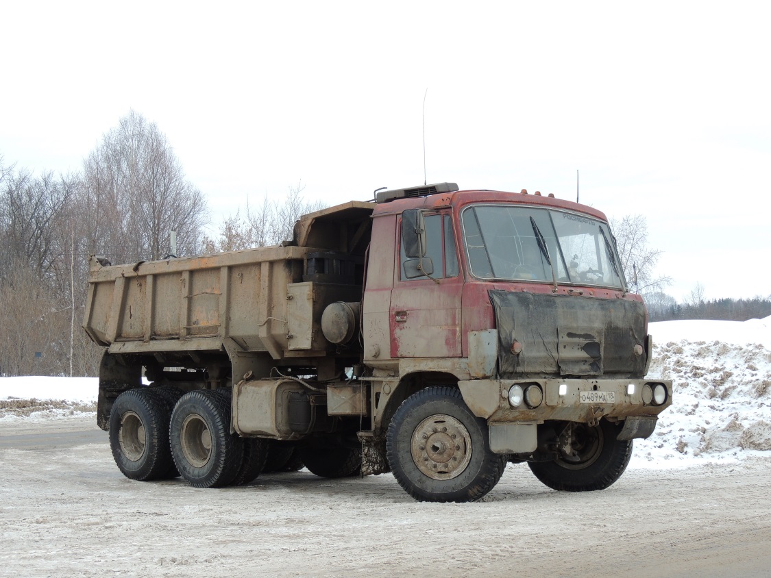 Удмуртия, № О 489 МА 18 — Tatra 815-2 S1 A