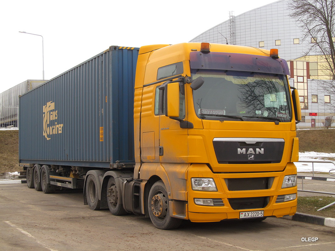 Минская область, № АХ 2220-5 — MAN TGX ('2007) 26.440