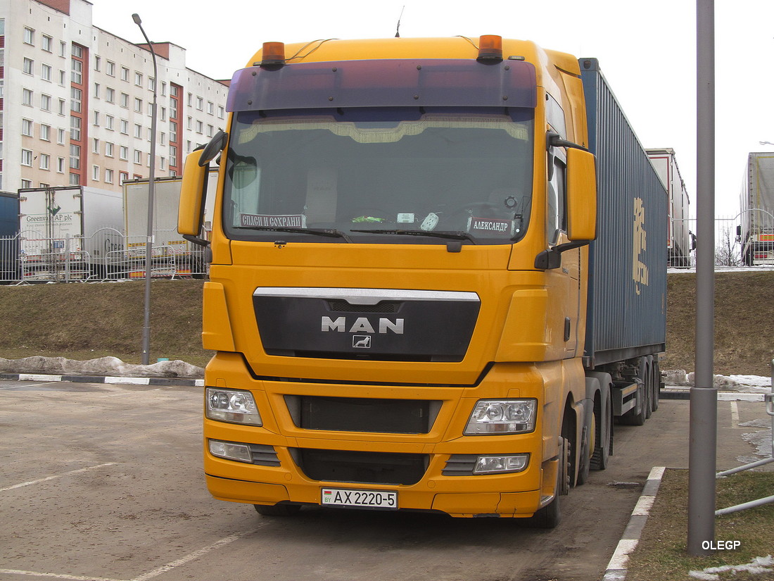 Минская область, № АХ 2220-5 — MAN TGX ('2007) 26.440