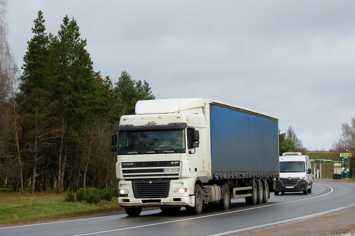 Латвия, № FP-9010 — DAF XF95 FT