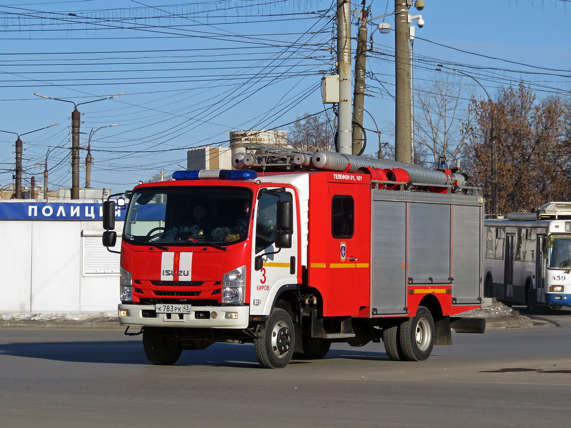 Кировская область, № К 783 РК 43 — Isuzu NРS75 [Z7X]