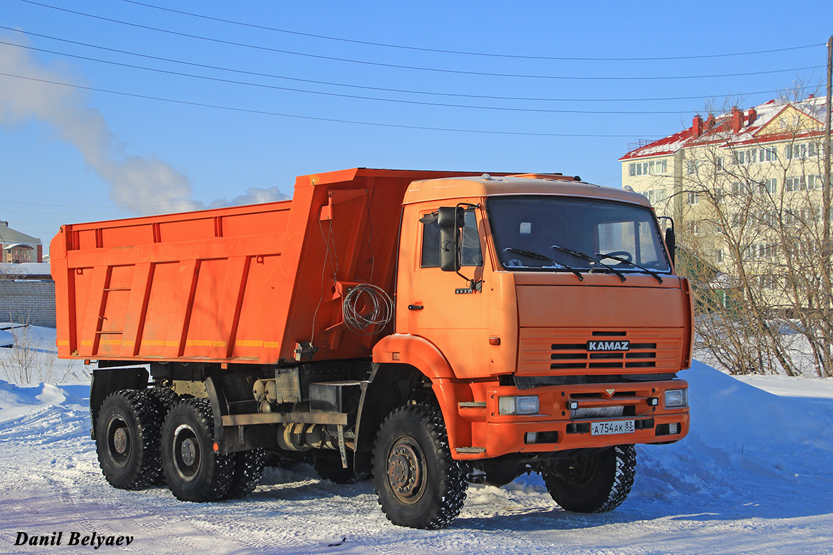 Ненецкий автономный округ, № А 754 АК 83 — КамАЗ-6522 [652200]