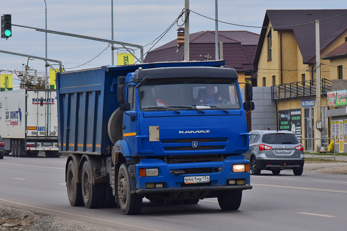 Волгоградская область, № В 441 МВ 134 — КамАЗ-6520-73