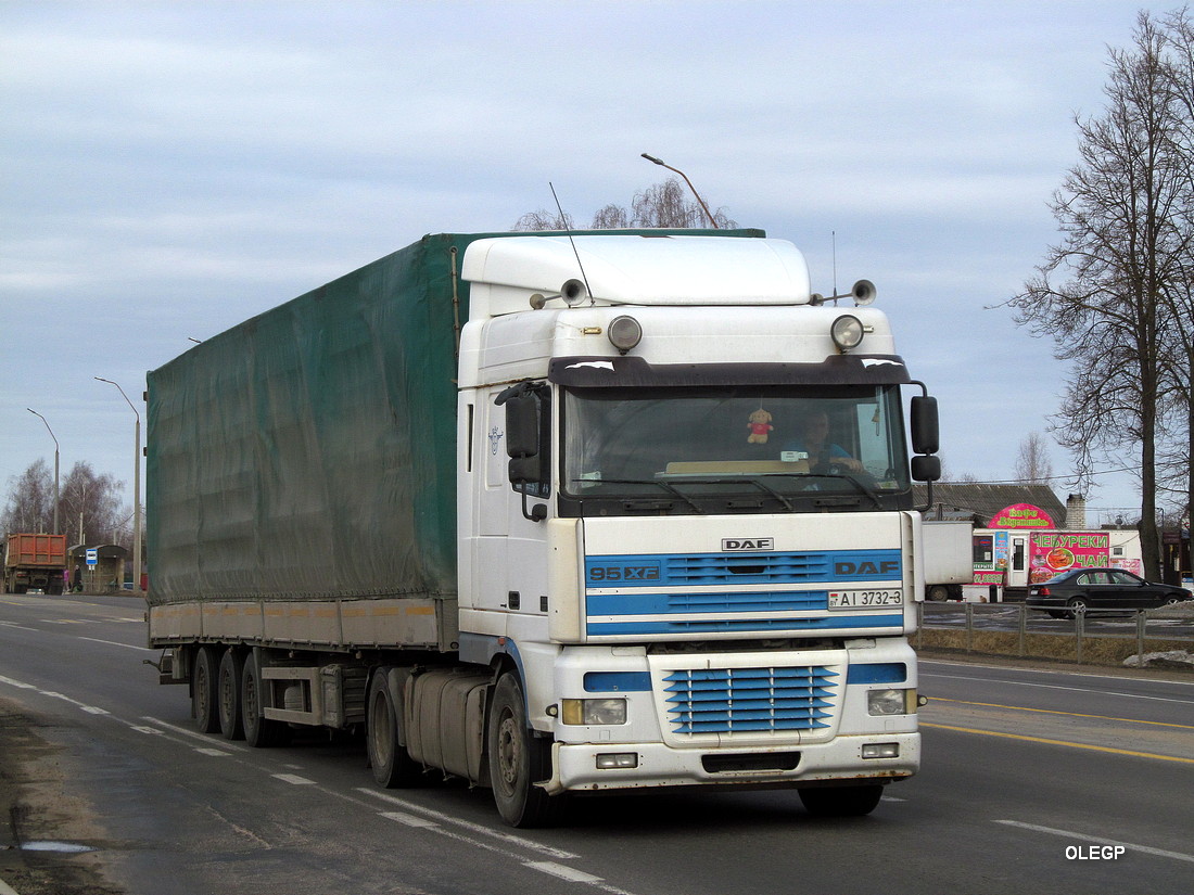 Гомельская область, № АІ 3732-3 — DAF 95XF FT