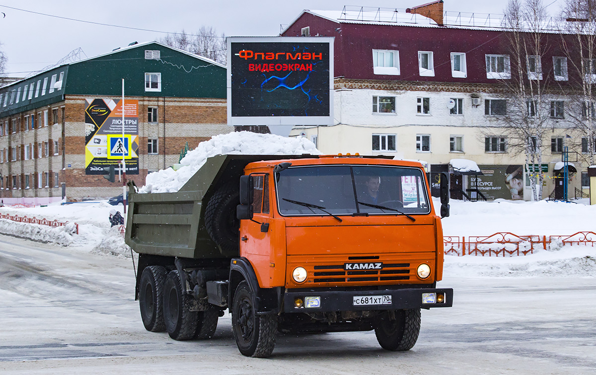 Томская область, № С 681 ХТ 70 — КамАЗ-5511