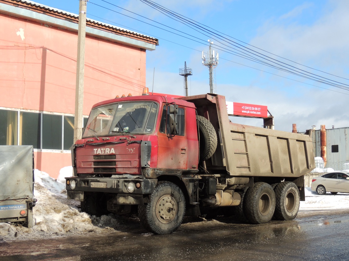 Удмуртия, № Н 388 ЕР 18 — Tatra 815-21AS01