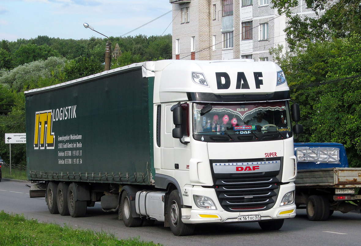 Орловская область, № К 161 ХС 57 — DAF XF Euro6 FT