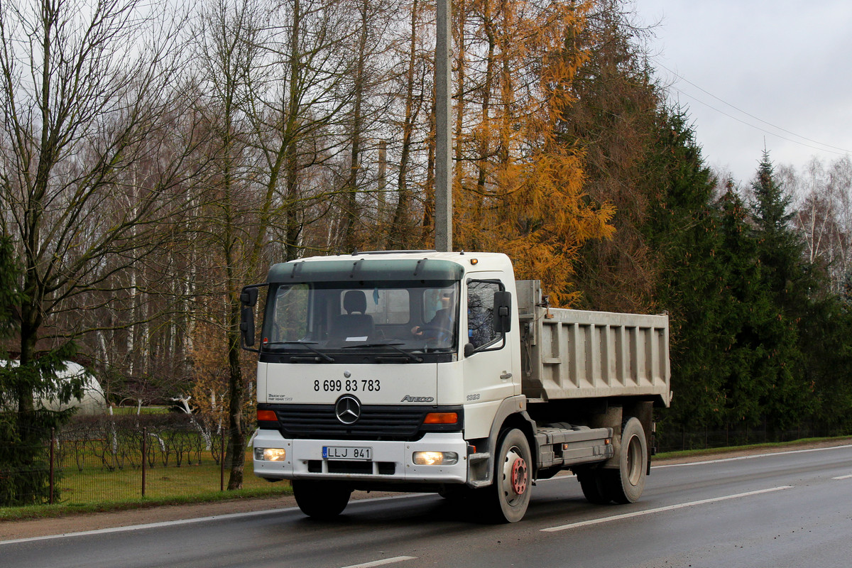 Литва, № LLJ 841 — Mercedes-Benz Atego 1323