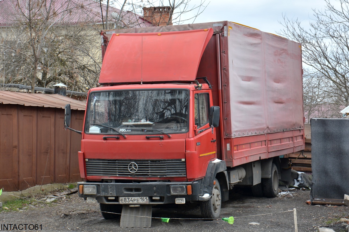 Ростовская область, № Е 834 РЕ 161 — Mercedes-Benz LK (общ. мод.)